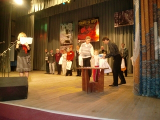 Награждение Сергея и Юлии Семёновых