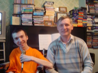 Александр Карасев с президентом КСП Свечи Сергеем Семеновым