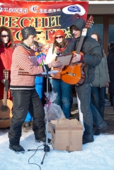 Вручение диплома Михаилу Зайцеву